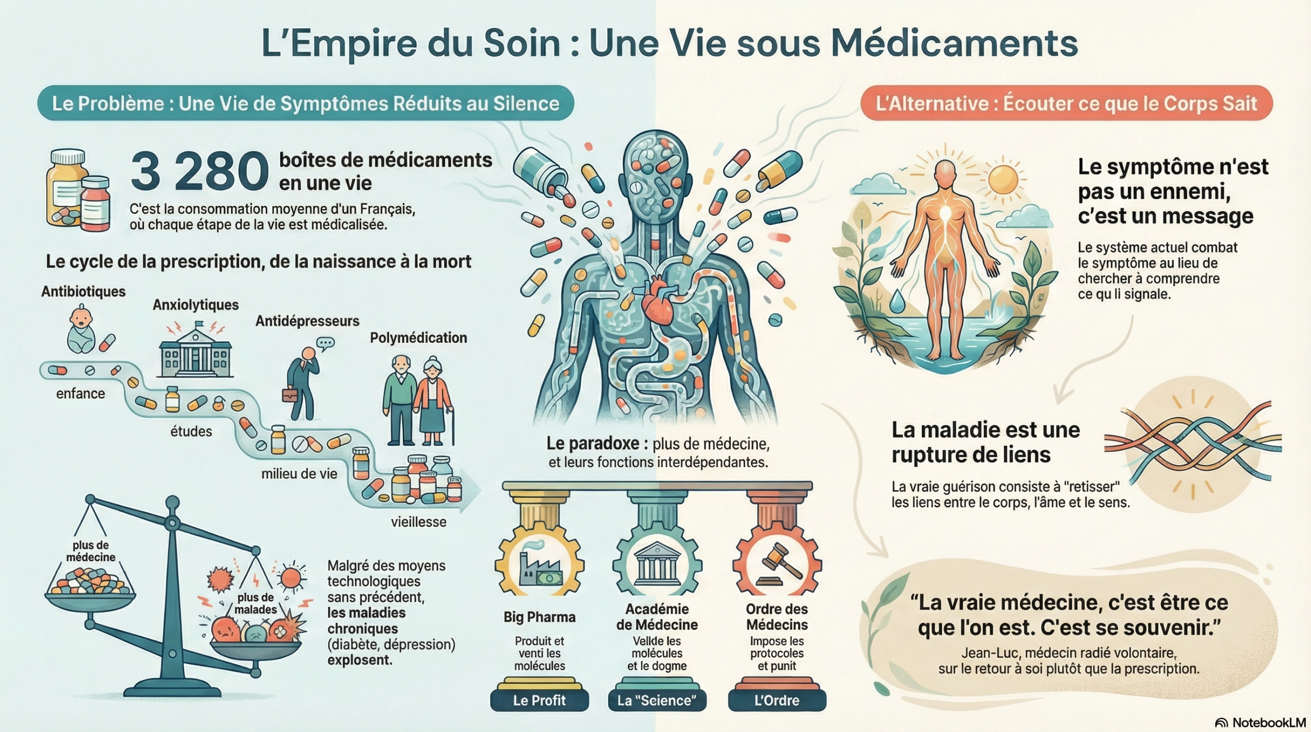 L'Empire du Soin sous Médicaments