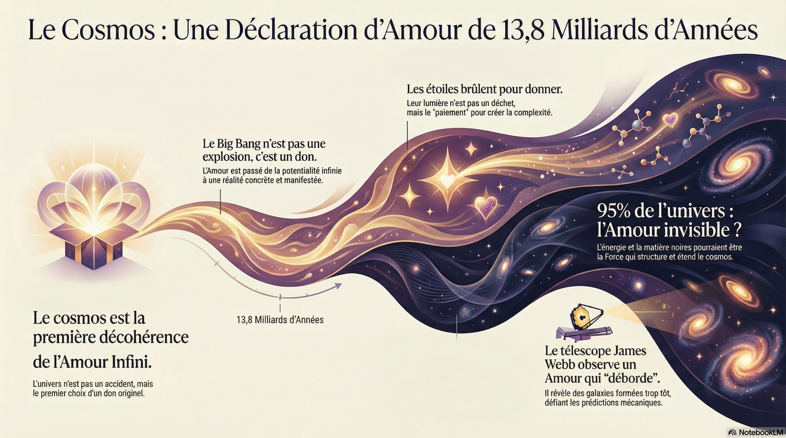 Le Cosmos, Déclaration d'Amour Infini